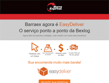 Tablet Screenshot of barraex.com.br